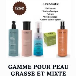 GAMME POUR PEAU GRASSE ET MIXTE